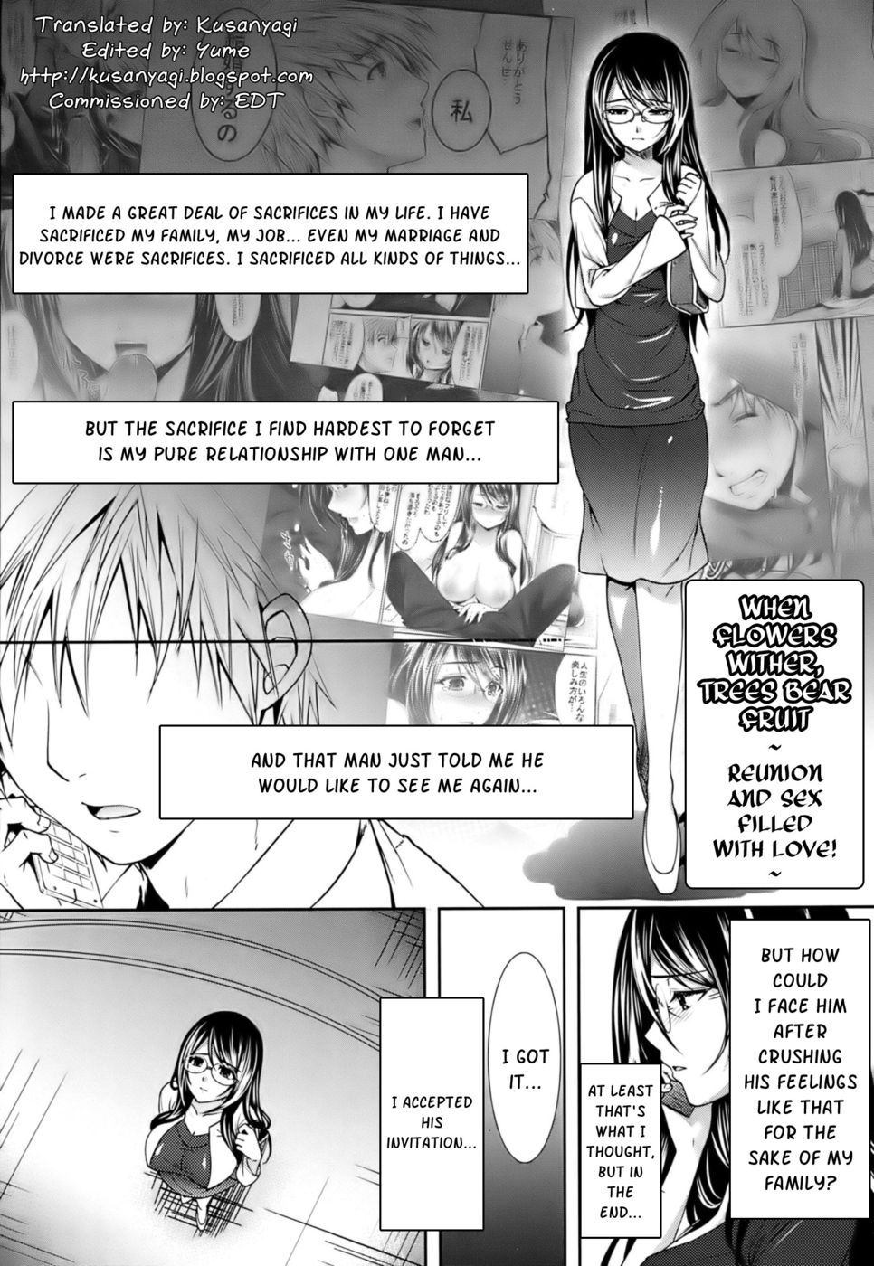 Hentai Manga Comic-When Flowers Wither, Trees Bear Fruit-Read-1